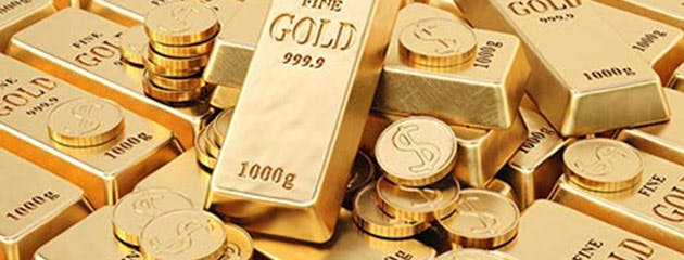 أسعار الذهب ترتفع من أدني مستوياتها في أسبوعين